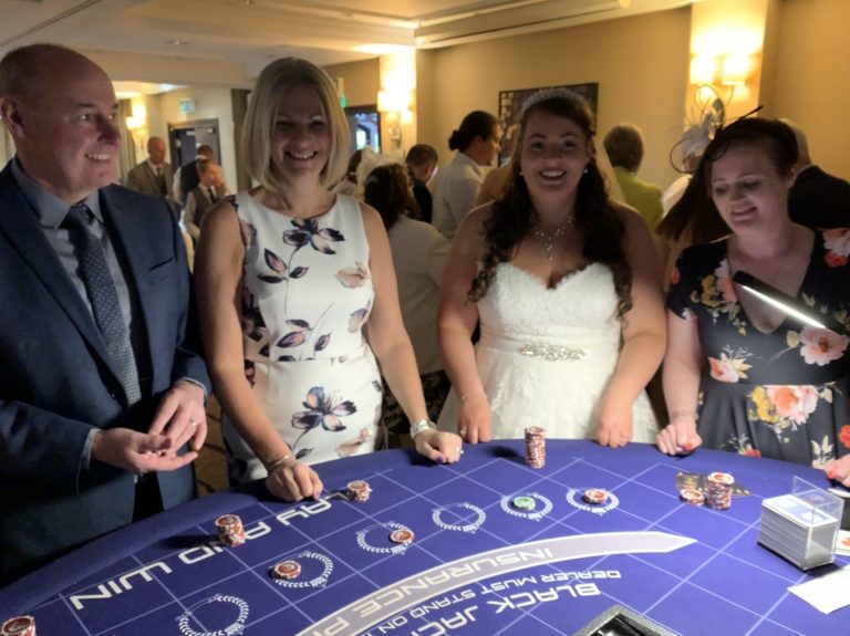 Ace Events Casino Hire Blackjack Wedding